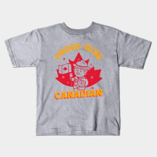 Proud to be Canadian! Kids T-Shirt